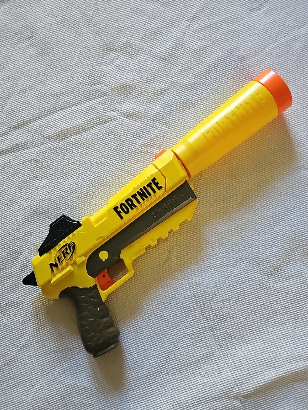 Nerf Fortnite Yellow and Orange Dart Blaster